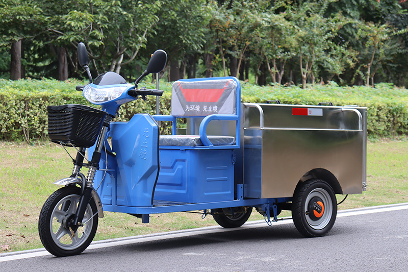 400L不锈钢保洁车（牛头款）